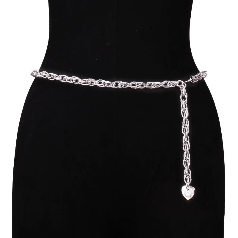 Summer Beach Metal Body Chain Accessories for Women Sexy Bikini Jewelry Belly Waist Chains Belts Waistband Gift