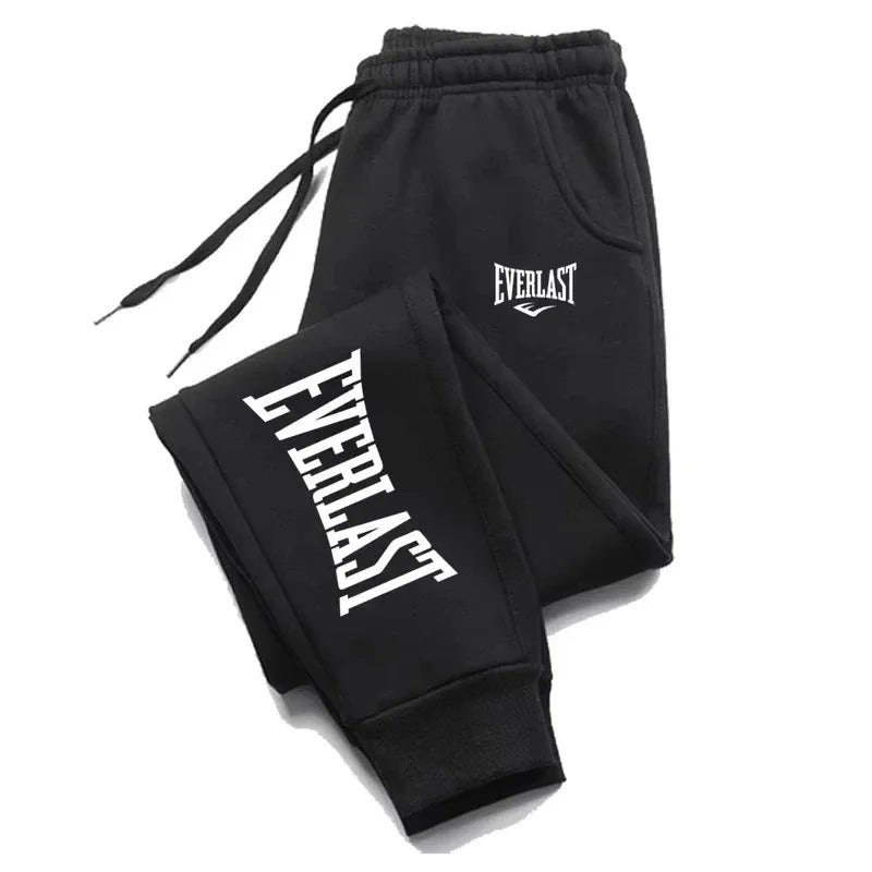 Men Printed Activewear Joggers 2025 New Lightweight Breathable Running Pants for Gym Training Casual Sports Trousers