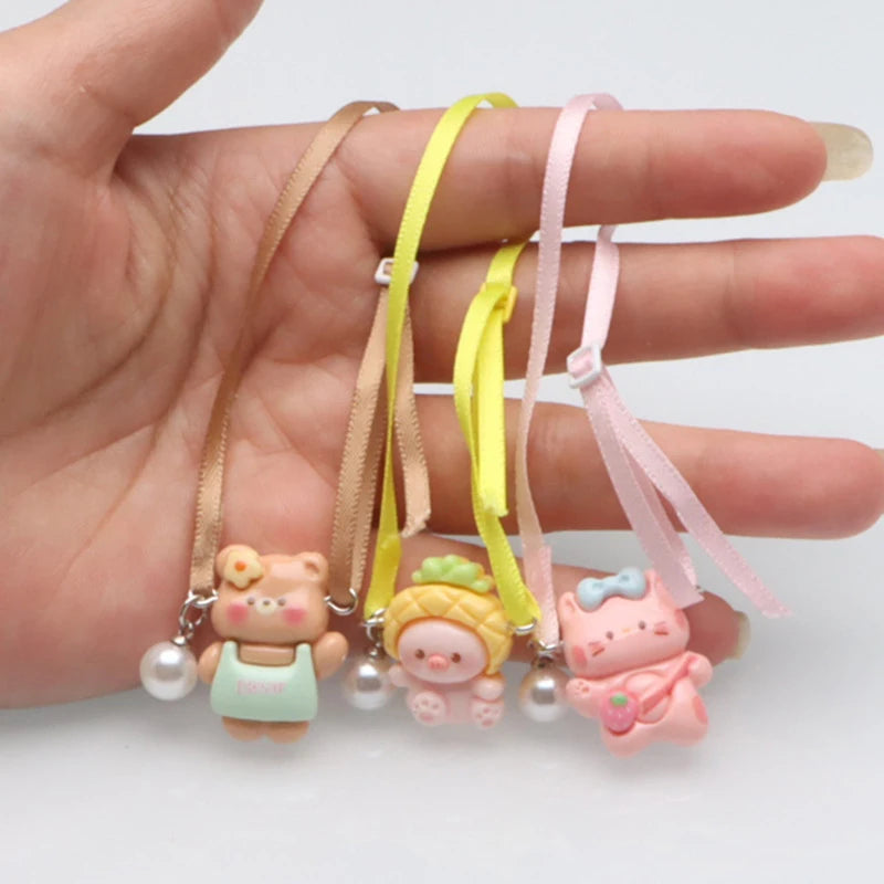 Adorable Mini Crossbody Bag Accessory for Dollhouse Doll; Doll Costume Complementary Dollhouse Mini Crossbody Bag