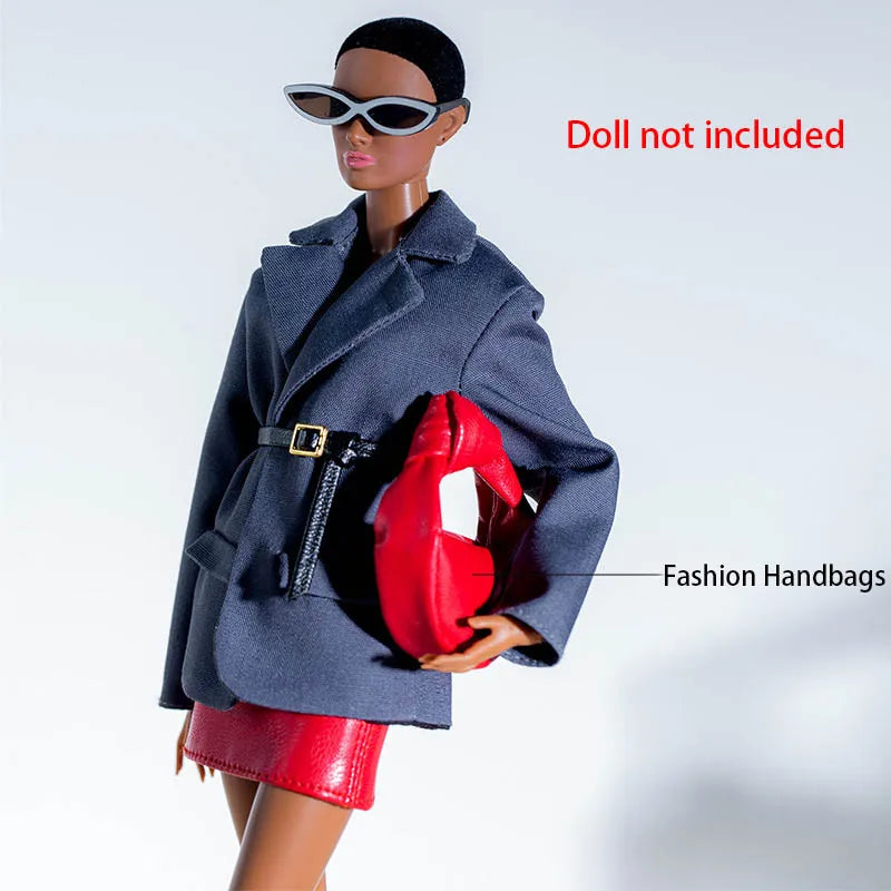 1/6 Supermodel Doll Wear Accessories Fashion Design Handbag/Shoulder Bag/Straw Hat/Beret/Multi Style Bag-Hat 30cm Doll Dress Up