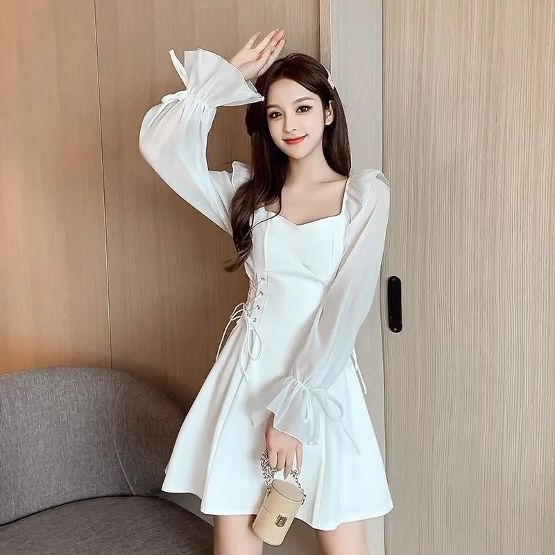Female Dresses Coquette Women&