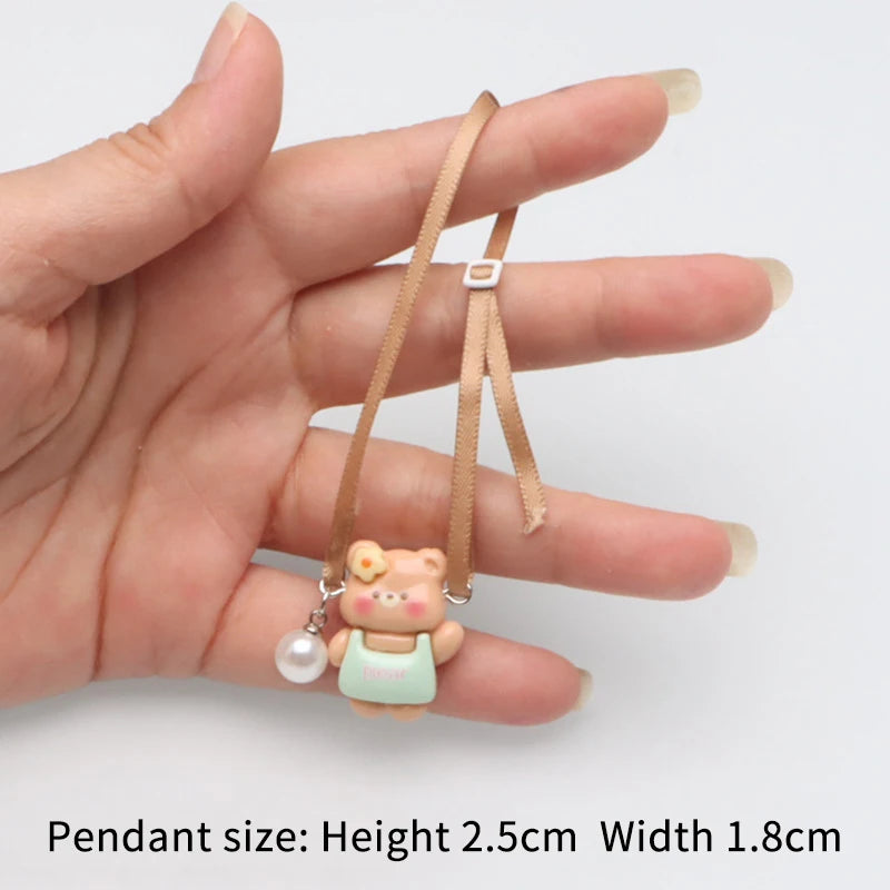Adorable Mini Crossbody Bag Accessory for Dollhouse Doll; Doll Costume Complementary Dollhouse Mini Crossbody Bag