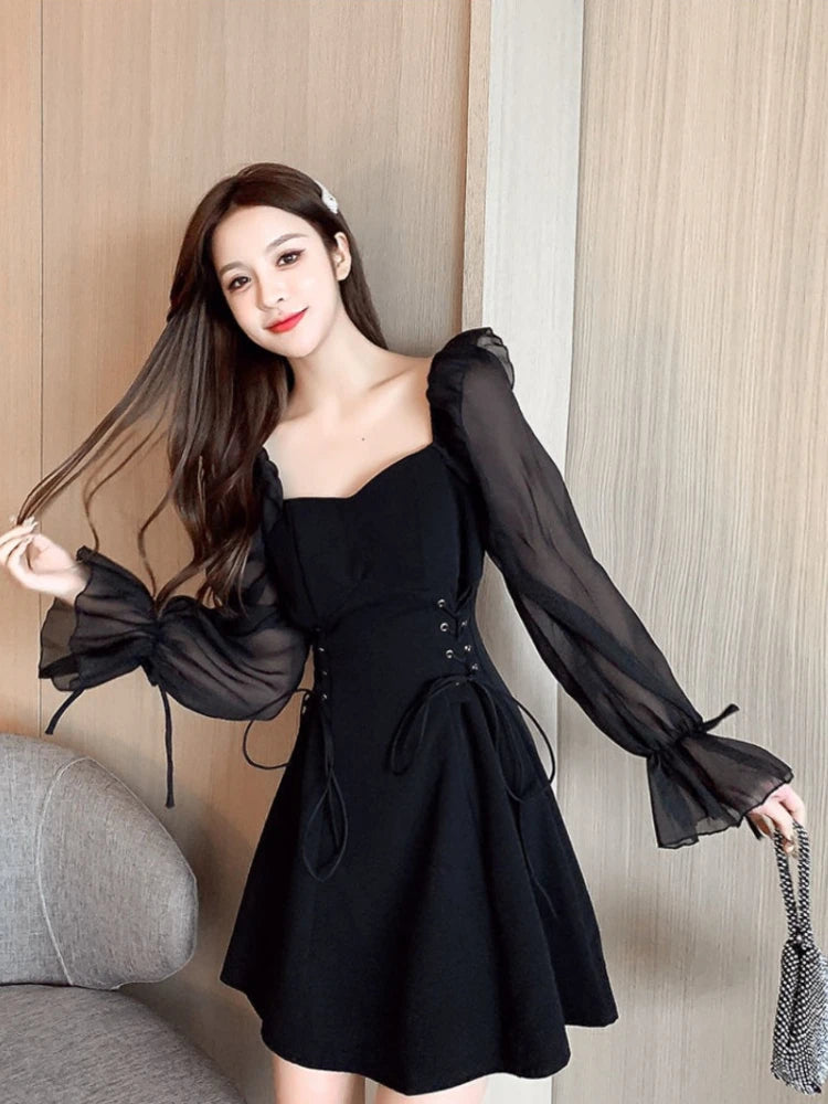 Female Dresses Coquette Women&