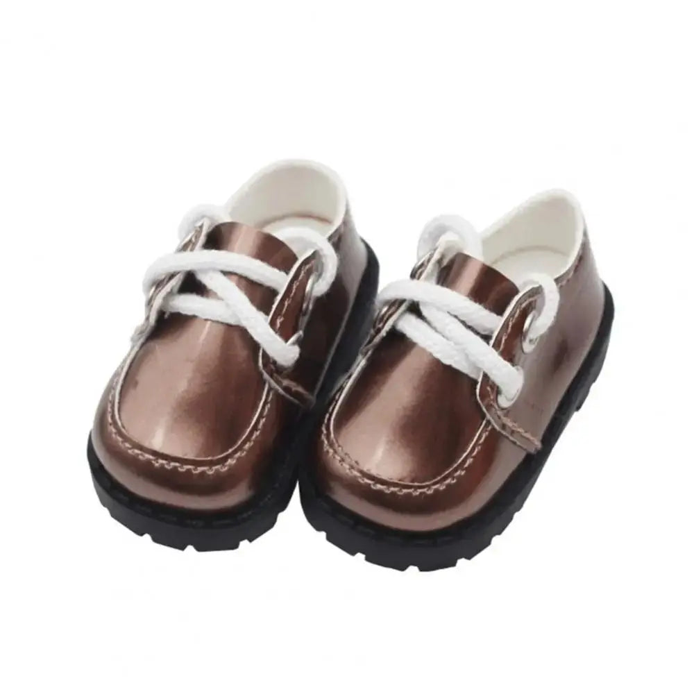 Accessories PU Leather PU Leather Shoes Shoes 1 Pair Miniature Shoes Lightweight Mini Dress Up Shoes Body