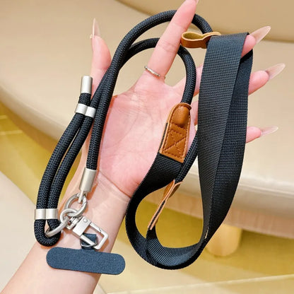 Adjustable Lanyard 130CM Crossbody Neck Cord Wrist Strap All Phone Cover Case Chain Fashion Anti Loss Comfortable Outdoor Rope