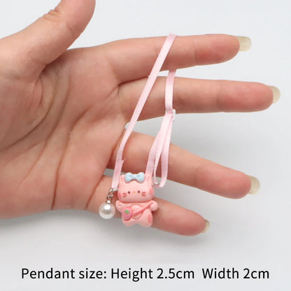 Adorable Mini Crossbody Bag Accessory for Dollhouse Doll; Doll Costume Complementary Dollhouse Mini Crossbody Bag