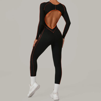 Workout Jumpsuit Sports Overalls Women Tracksuit Gym Clothing Running Romper Fitness Suits Gym Sportswear Yoga Set Activewear