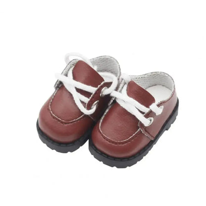 Accessories PU Leather PU Leather Shoes Shoes 1 Pair Miniature Shoes Lightweight Mini Dress Up Shoes Body