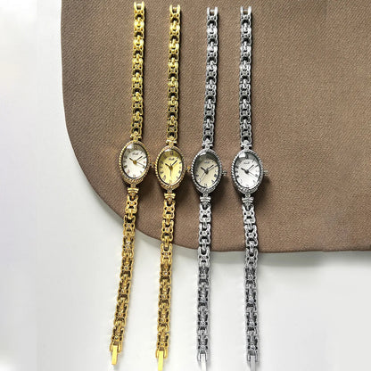 Gold Bracelet Watch For Women Fashion and Exquisite High Aesthetic Value Waterproof Versatile Ladies Fashion Quartz Wristwatches