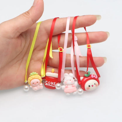 Adorable Mini Crossbody Bag Accessory for Dollhouse Doll; Doll Costume Complementary Dollhouse Mini Crossbody Bag