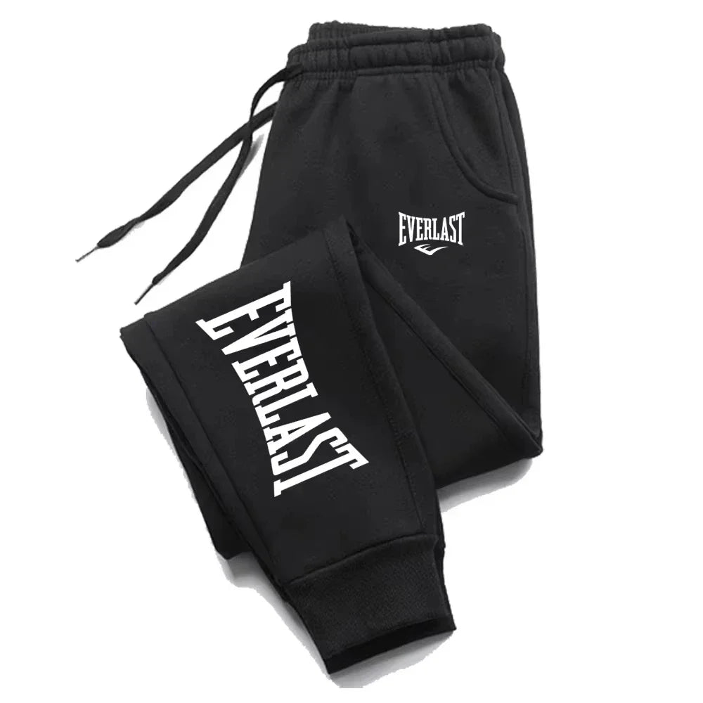 Men Printed Activewear Joggers 2025 New Lightweight Breathable Running Pants for Gym Training Casual Sports Trousers