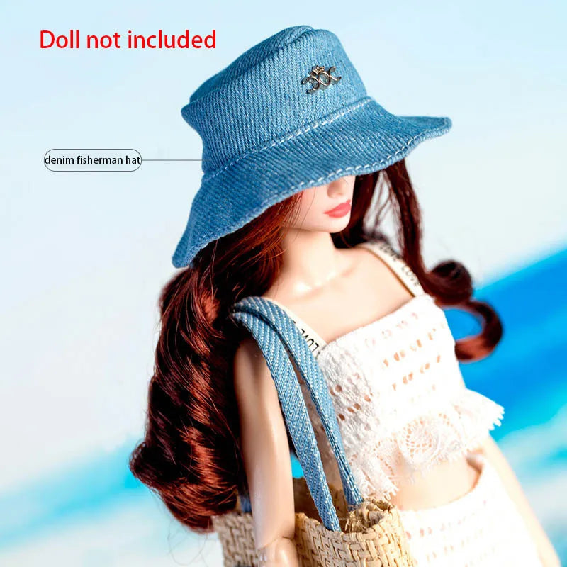 1/6 Supermodel Doll Wear Accessories Fashion Design Handbag/Shoulder Bag/Straw Hat/Beret/Multi Style Bag-Hat 30cm Doll Dress Up