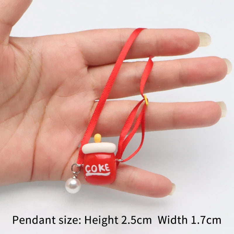 Adorable Mini Crossbody Bag Accessory for Dollhouse Doll; Doll Costume Complementary Dollhouse Mini Crossbody Bag
