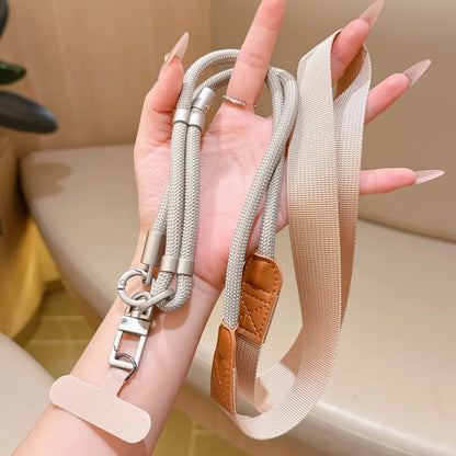 Adjustable Lanyard 130CM Crossbody Neck Cord Wrist Strap All Phone Cover Case Chain Fashion Anti Loss Comfortable Outdoor Rope
