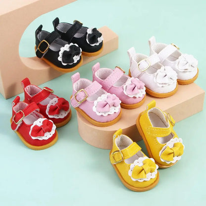 Accessories Cotton  14 Inches 5.5cm Bow Decorate  Shoes  Leather Shoes  Casual Shoes Mini Bow Shoes