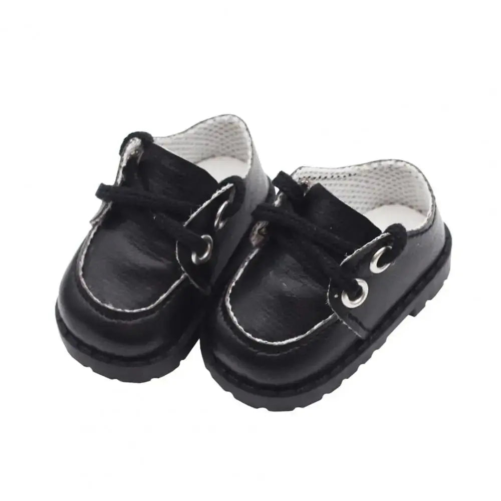 Accessories PU Leather PU Leather Shoes Shoes 1 Pair Miniature Shoes Lightweight Mini Dress Up Shoes Body