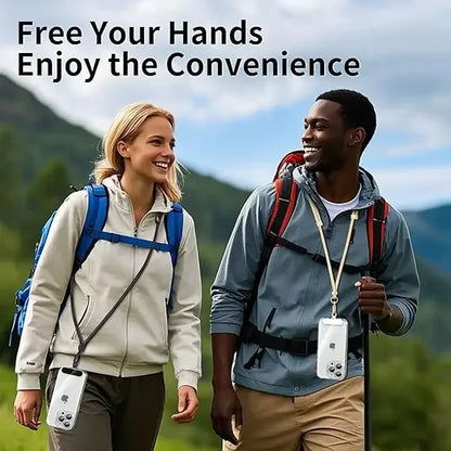 Adjustable Mobile Phone Strap Lanyard Crossbody Phone Lanyards Neck Rope with Patch for iPhone Cell Phone Hanging Cord Strap